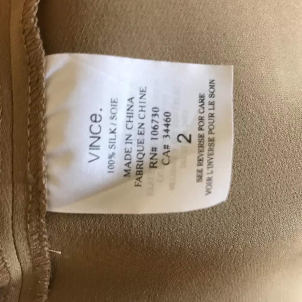 Vince Silk Shift Dress - Picture 7 of 7